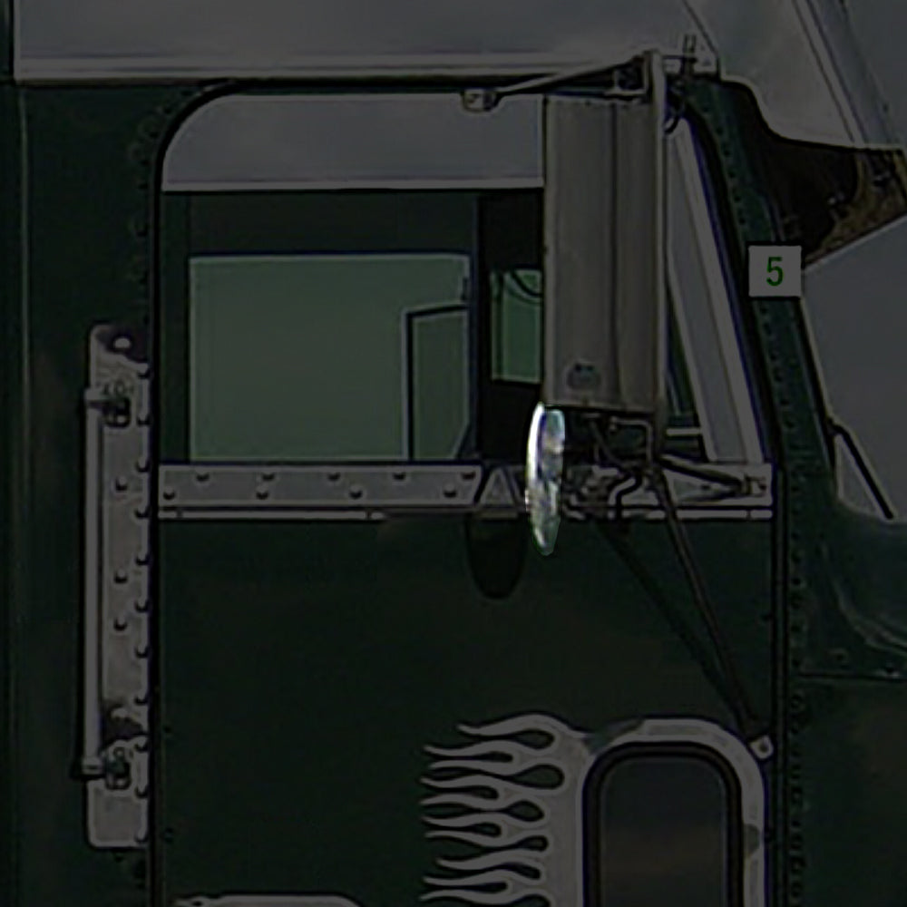 Freightliner FLD Cab Mounted Mirrors
