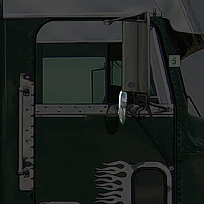 Freightliner FLD Cab Mounted Mirrors