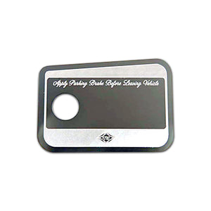 Rockwood 2006+ Peterbilt "Parking Control" Chrome Plate Cover