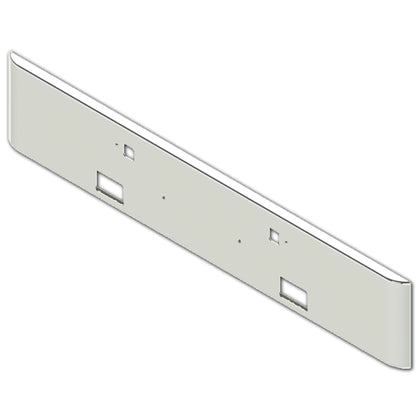 Valley Chrome Peterbilt 365/388/389 18" Texas Square 7GA Steel Chrome Bumper