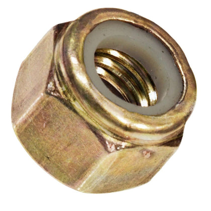 3/8"-16 Zinc Plated Nylon Insert Locknut (Grade 8)