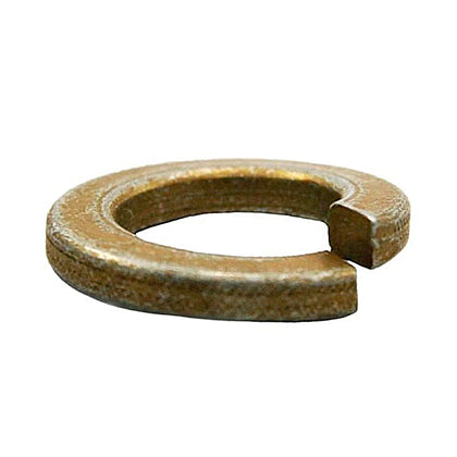 1/2" Yellow Zinc Split Lock Washer Thru-Hardened (Grade 8)
