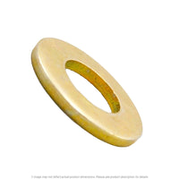 1/2" Yellow Zinc SAE Flat Washer Thru-Hardened (Grade 8)
