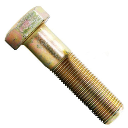 5/8"-18 x 2-1/2" Yellow Zinc Hex Head Cap Screw Grade 8