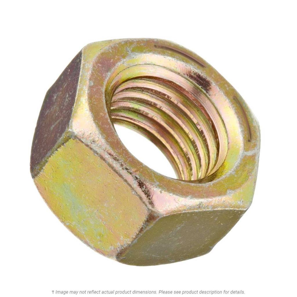 3/4"-10 Yellow Zinc Finish Hex Nut Grade 8