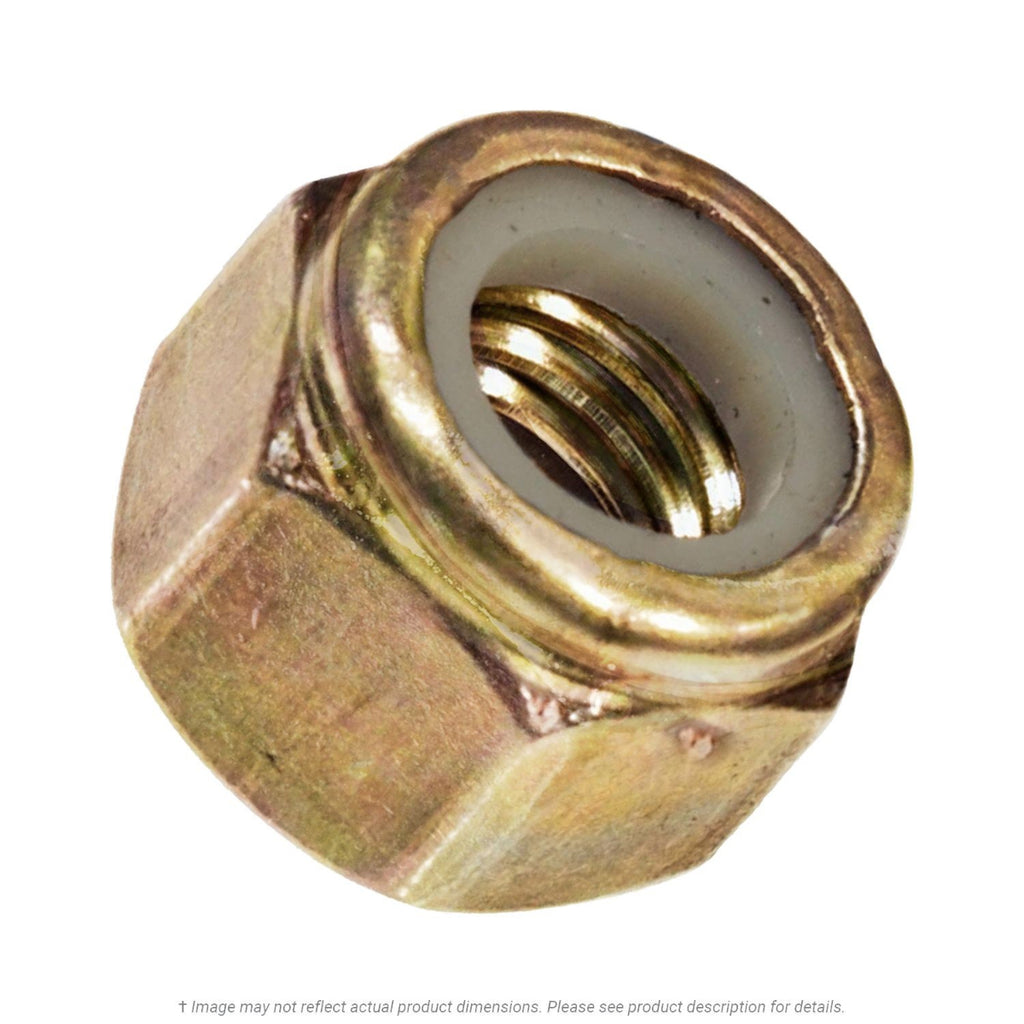 3/4"-10 Zinc Plated Nylon Insert Locknut Grade 8