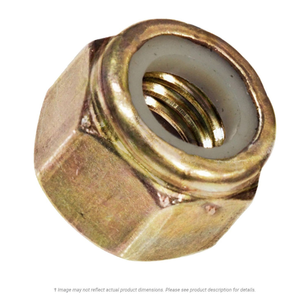 3/4"-16 Zinc Plated Nylon Insert Locknut Grade 8