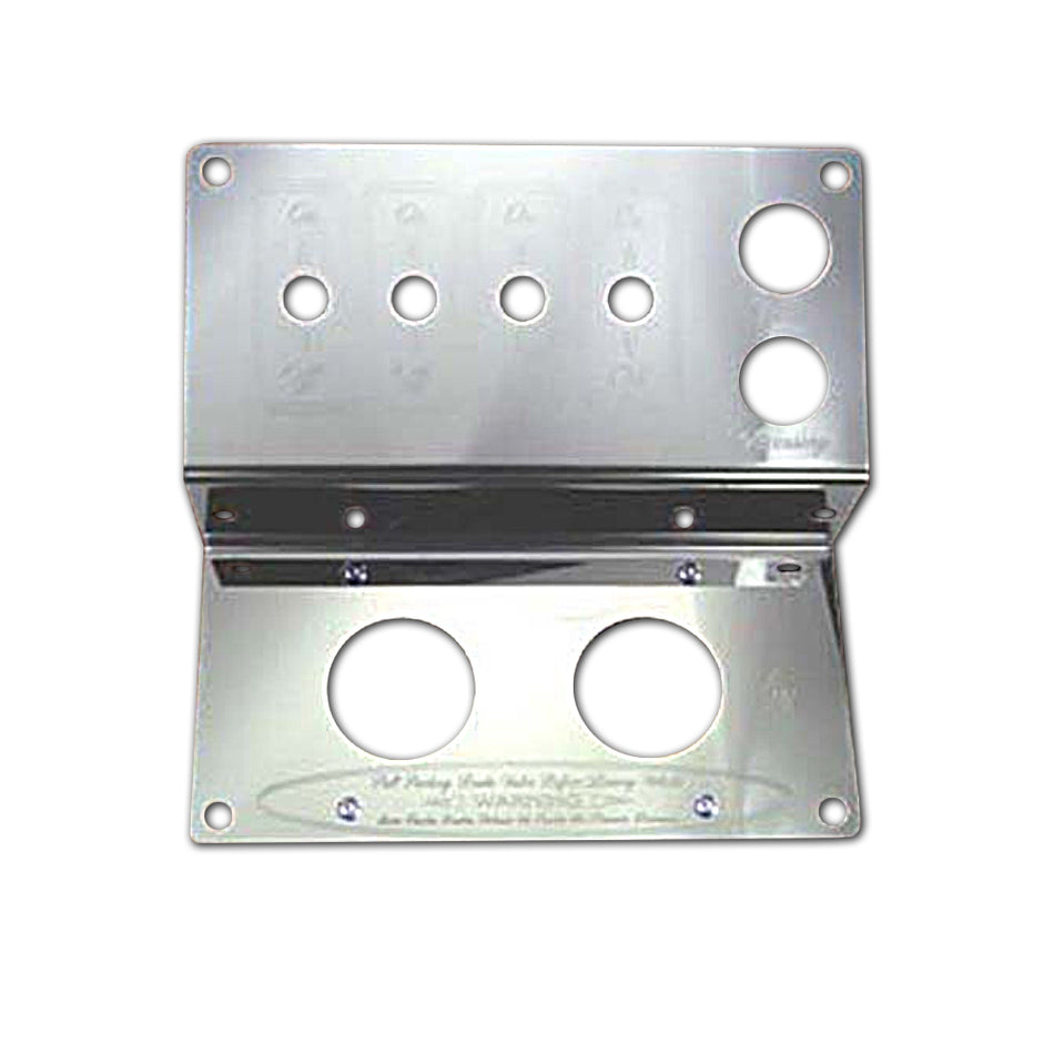 Rockwood Stainless Steel Parking Brake, Lighter & Accessory Control Panel for Peterbilt