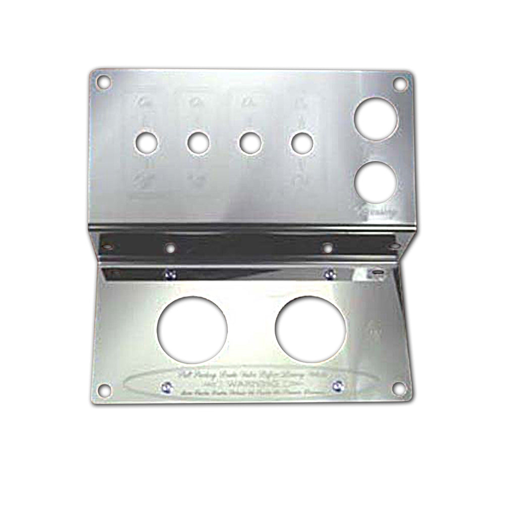 Rockwood Stainless Steel Parking Brake, Lighter & Accessory Control Panel for Peterbilt