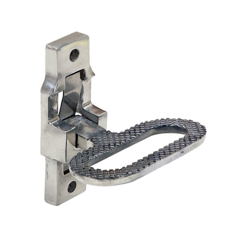 Stainless Steel or Black Folding Foot/Grab Step