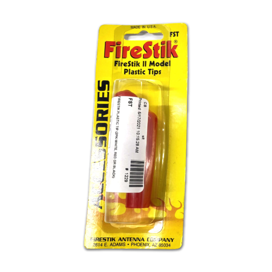 Firestik II Plastic Tip (2 pk. White, Red or Black)