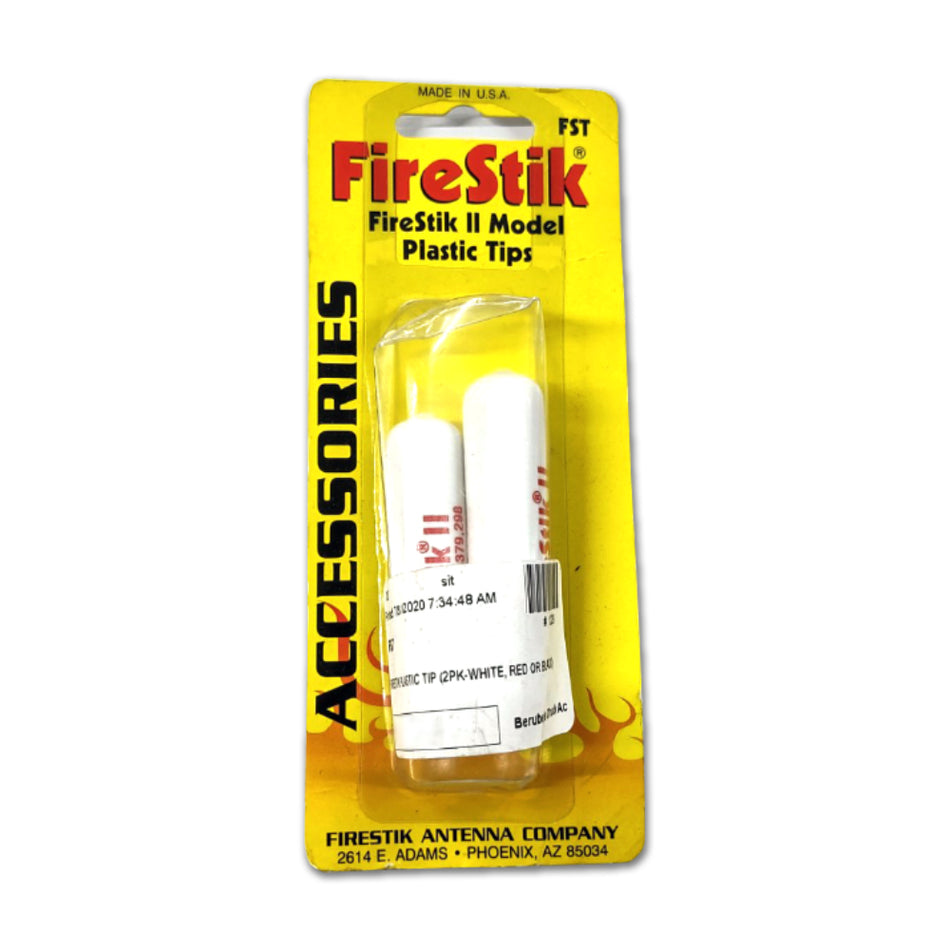 Firestik II Plastic Tip (2 pk. White, Red or Black)
