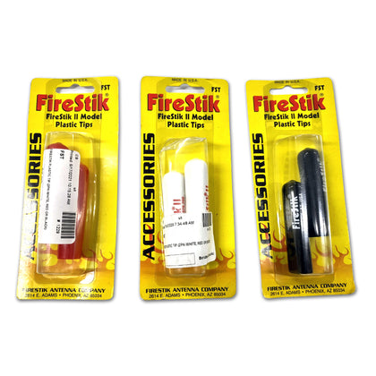 Firestik II Plastic Tip (2 pk. White, Red or Black)