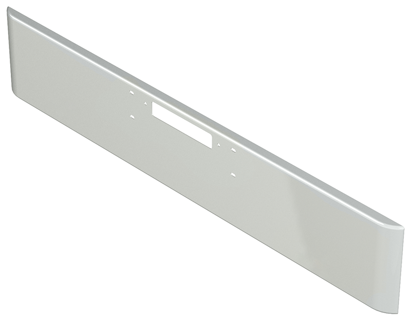 Western Star 89+ 16" or 18" Bumper w Rolled Ends