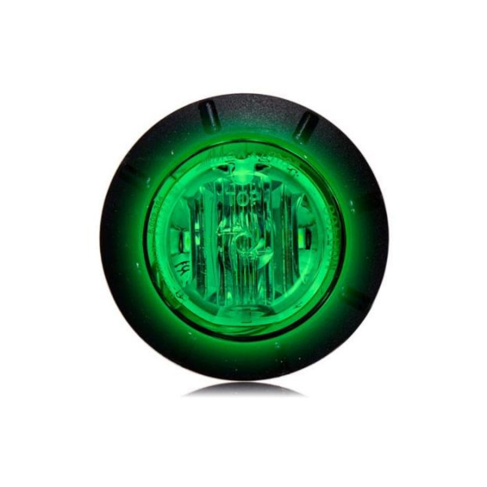 1-1/4" Green LED Mini Courtesy Marker Light
