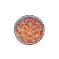 Maxxima 4" Amber Clear Round Light