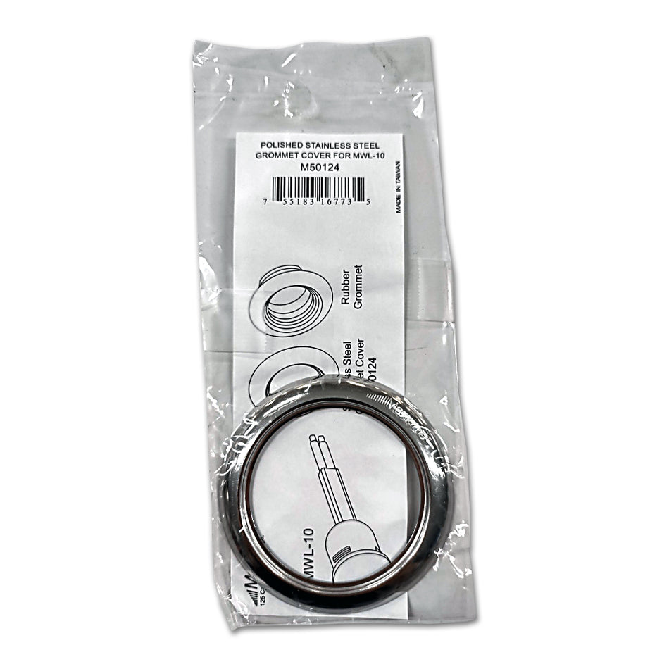 Maxxima 2 Inch Stainless Steel Bezel for Grommet Mount
