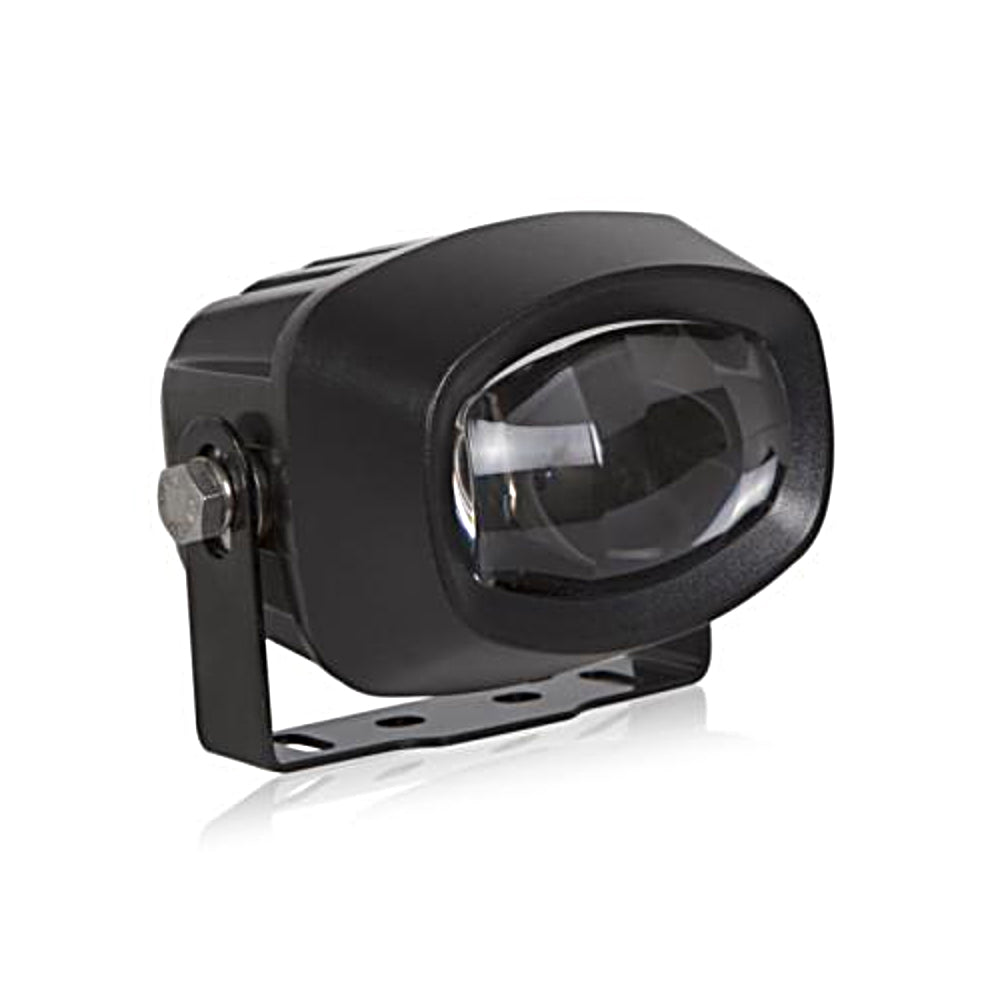 Maxxima Compact Mini White Fog Light 12/24V Black Housing