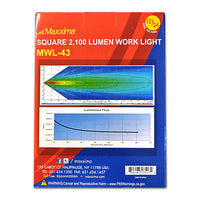 Round, Rectangle or Square 16-LED Ultra-Bright Work Lights