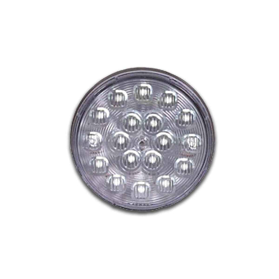 Maxxima 4" White Round Back Up Light - 18 Diodes