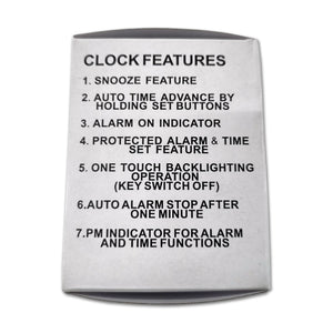 Pana-Pacific Digital Alarm Clock