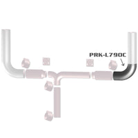 Grand Rock - Peterbilt "Retro" Part - 6in or 7in 90-degree Chrome Elbow