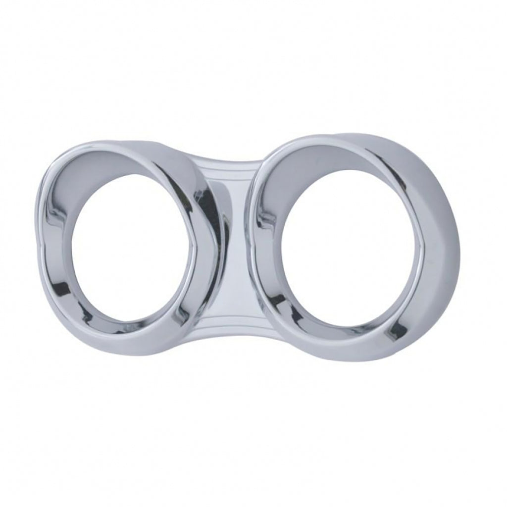 Peterbilt 2 Cluster Gauge Cover Bezel