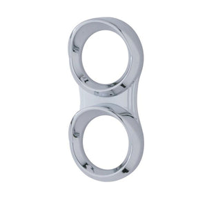 Peterbilt 2 Cluster Gauge Cover Bezel