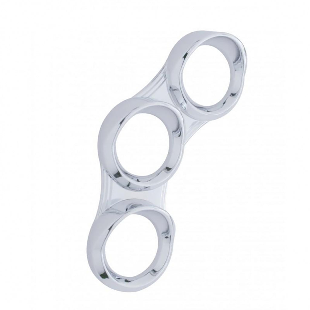 Peterbilt 3 Cluster Gauge Cover Bezel