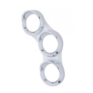 Peterbilt 3 Cluster Gauge Cover Bezel