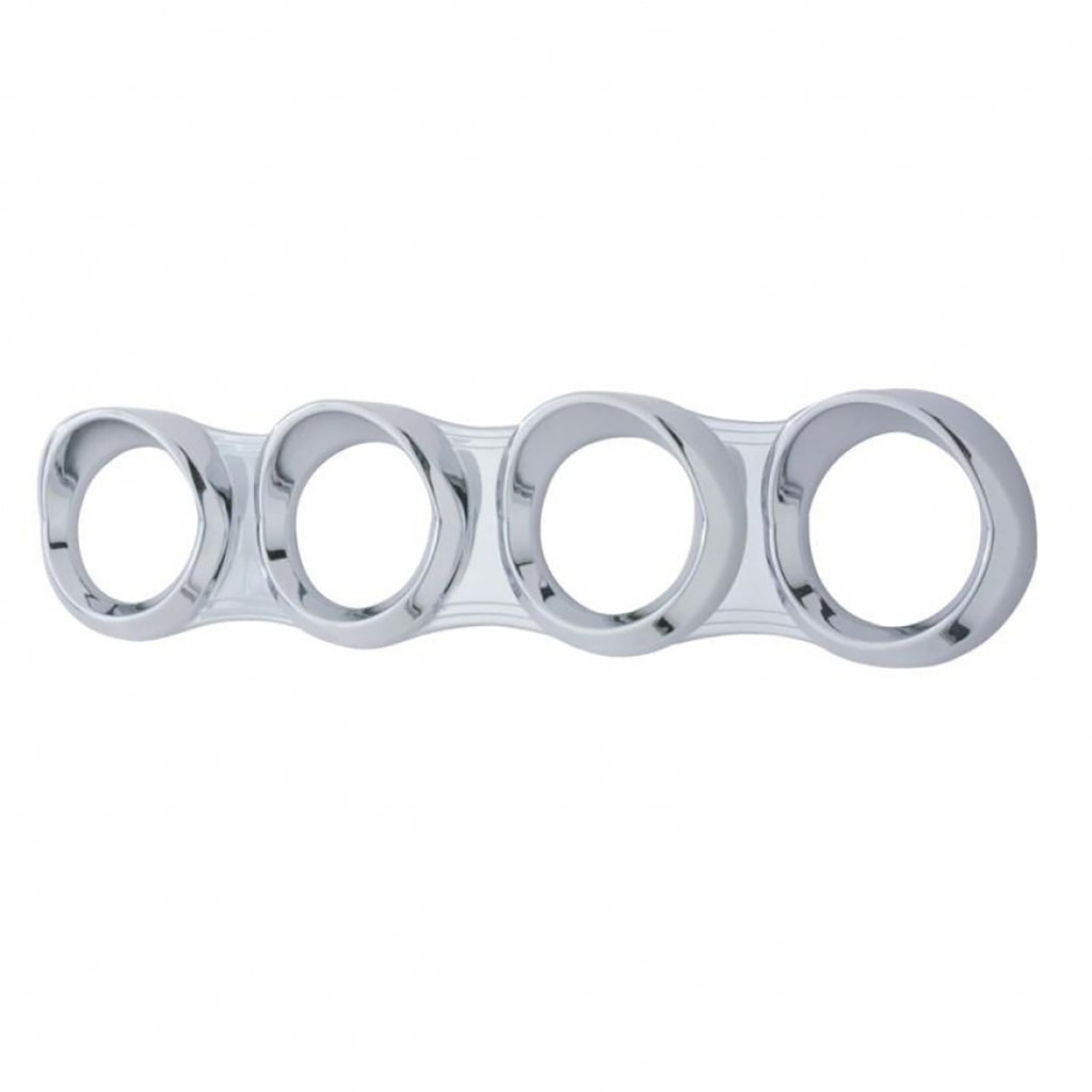 Peterbilt 4 Cluster Gauge Cover Bezel (Horizontal)