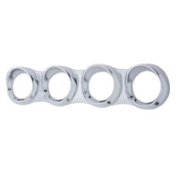 Peterbilt 4 Cluster Gauge Cover Bezel (Horizontal)