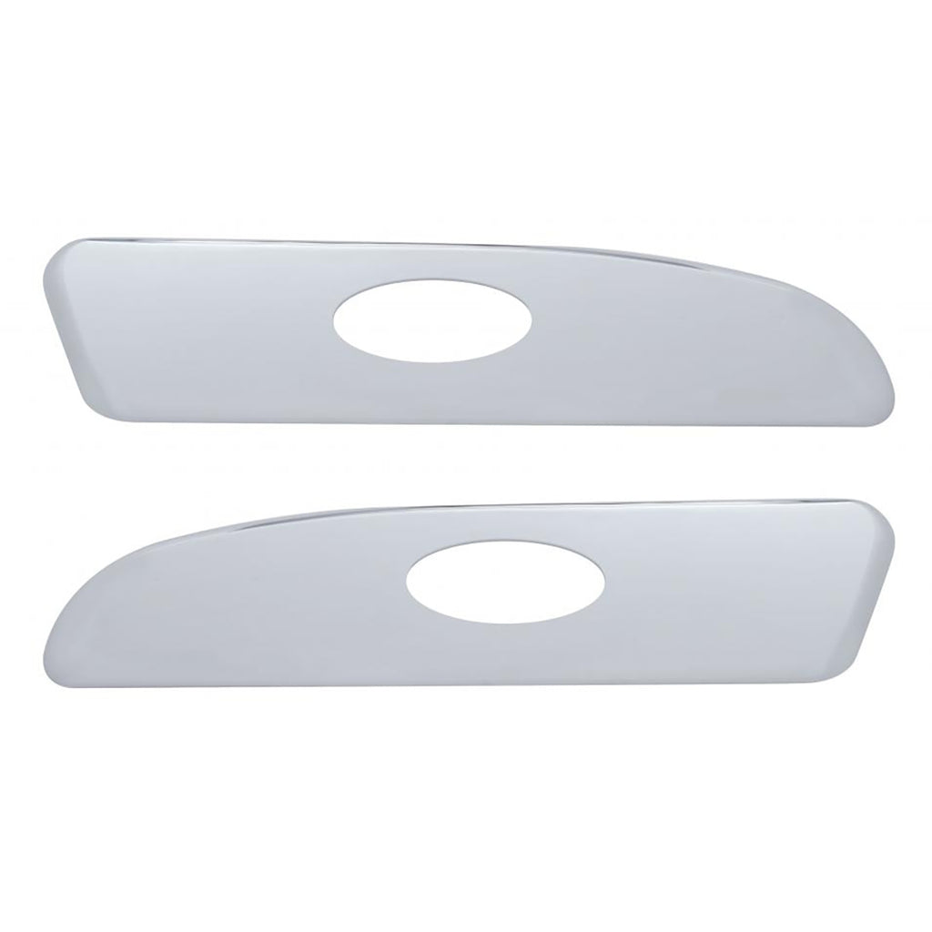 Peterbilt Chrome Door Emblem Panel Trim (Pair)