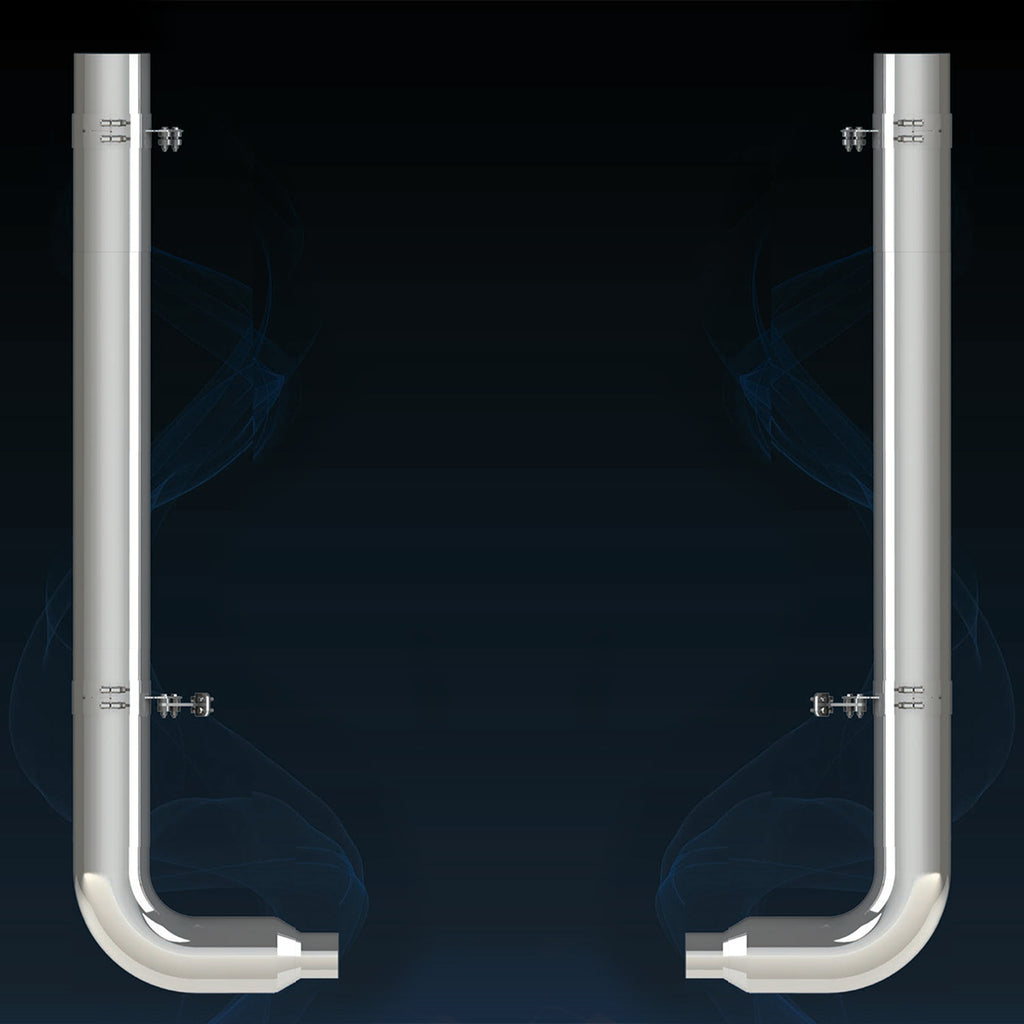 Peterbilt Exhaust Kits by DynaFlex Berube's Truck Accessories