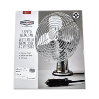 RoadPro 2-Speed, 12 Volt Heavy Duty Metal Fan