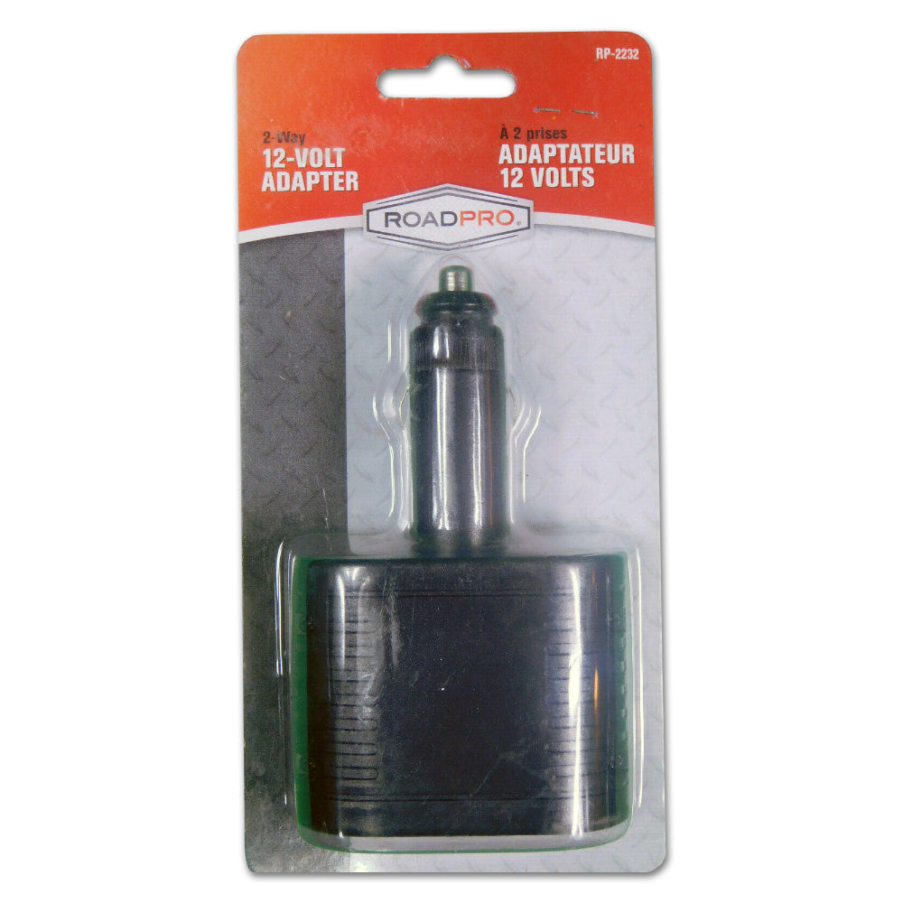 RoadPro 12 Volt Two Way Adapter