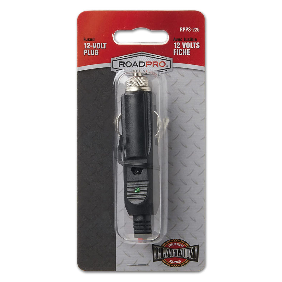 RoadPro 12 Volt Fused Lighter Plug