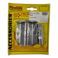 Firestik Stainless Steel 3-Way Mount with K-4A Stud