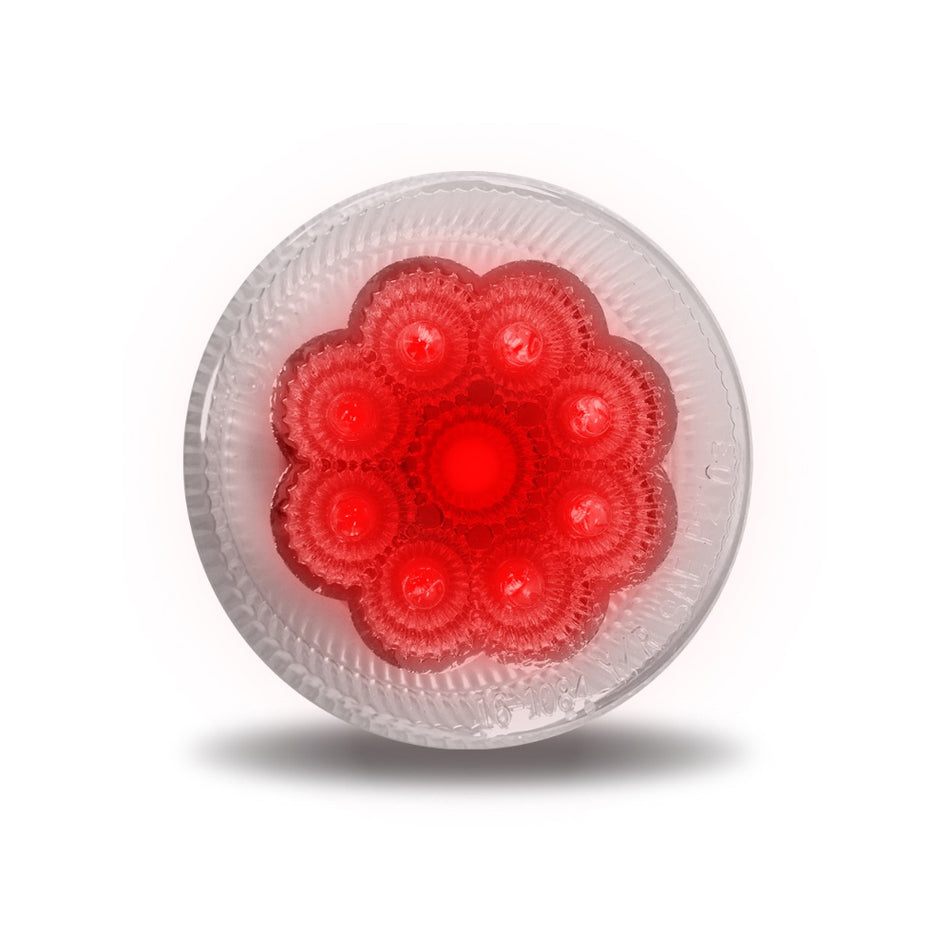 Trux 2.5" LED Marker Light (Clear/Red)