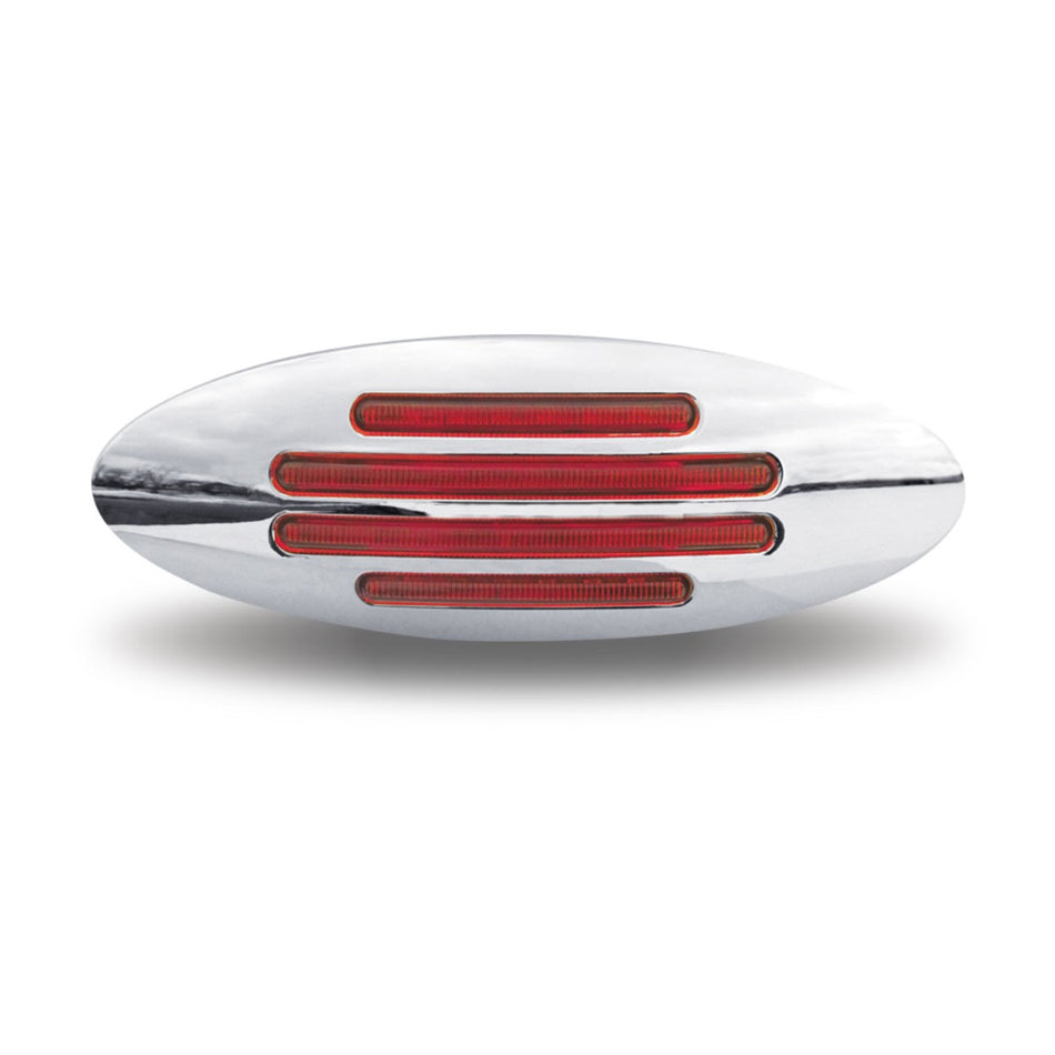 M1 Style Flatline Red LED G4 32 Diodes Marker Light