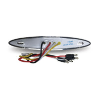 1"x 6" Slim Dual Flatline Amber Marker & Blue Aux LED Light