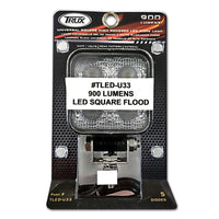 3" Square LED Spot Beam and flood Beam Work Lamps