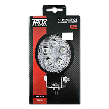 3" Round LED Spot Beam and flood Beam Work Lamps