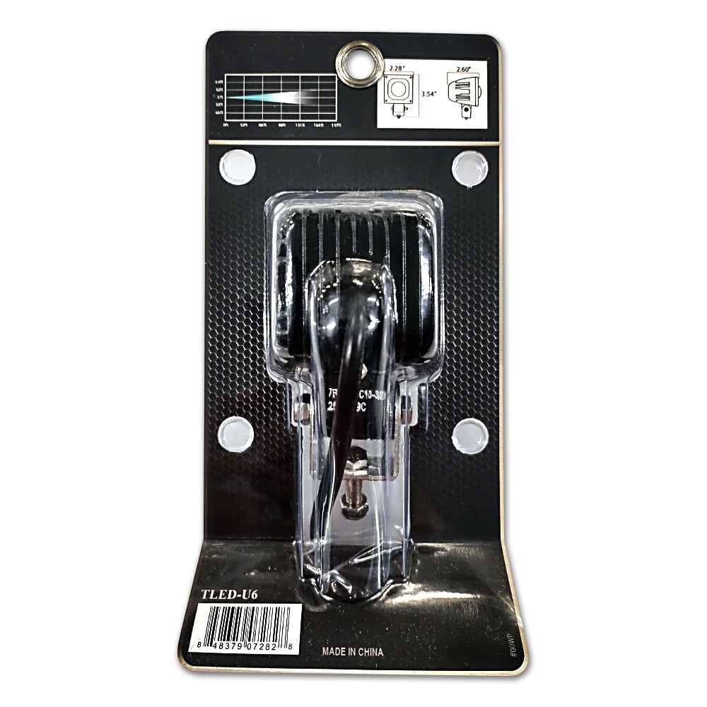 2.25" Universal Mini Square LED Spot Work Lamp