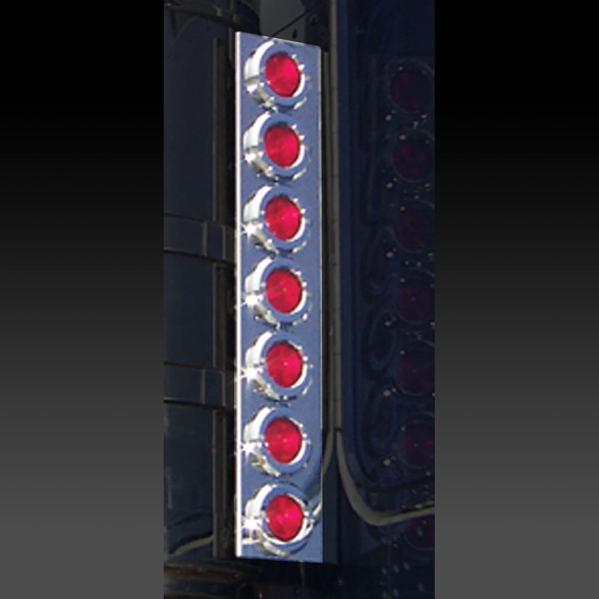 Roadworks Kenworth W900 or T800 Rear Air Cleaner Lights