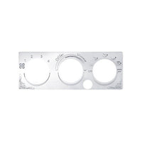 A/C Heater Control Plate - 1 button