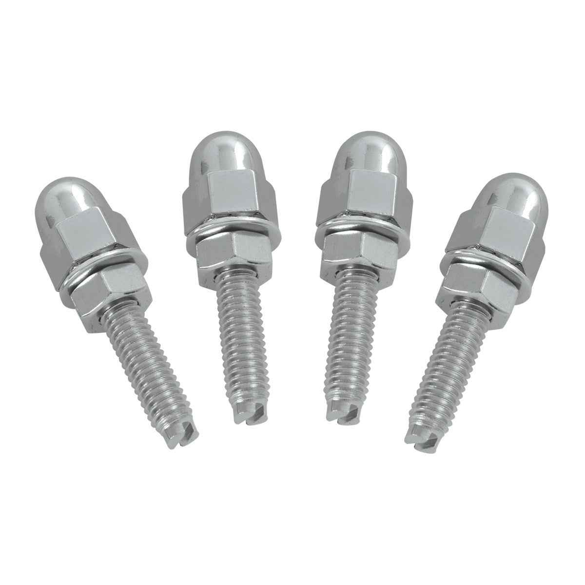 Acorn License Plate Nut Set (4 Pack)