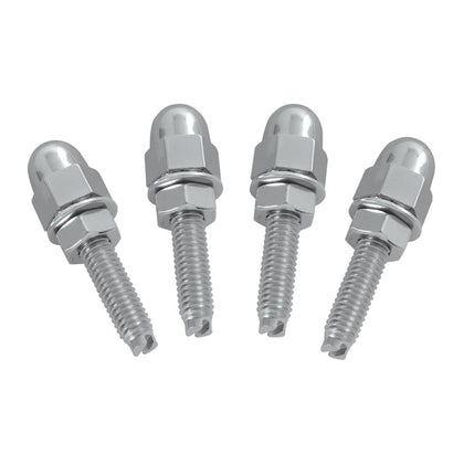 Acorn License Plate Nut Set (4 Pack)