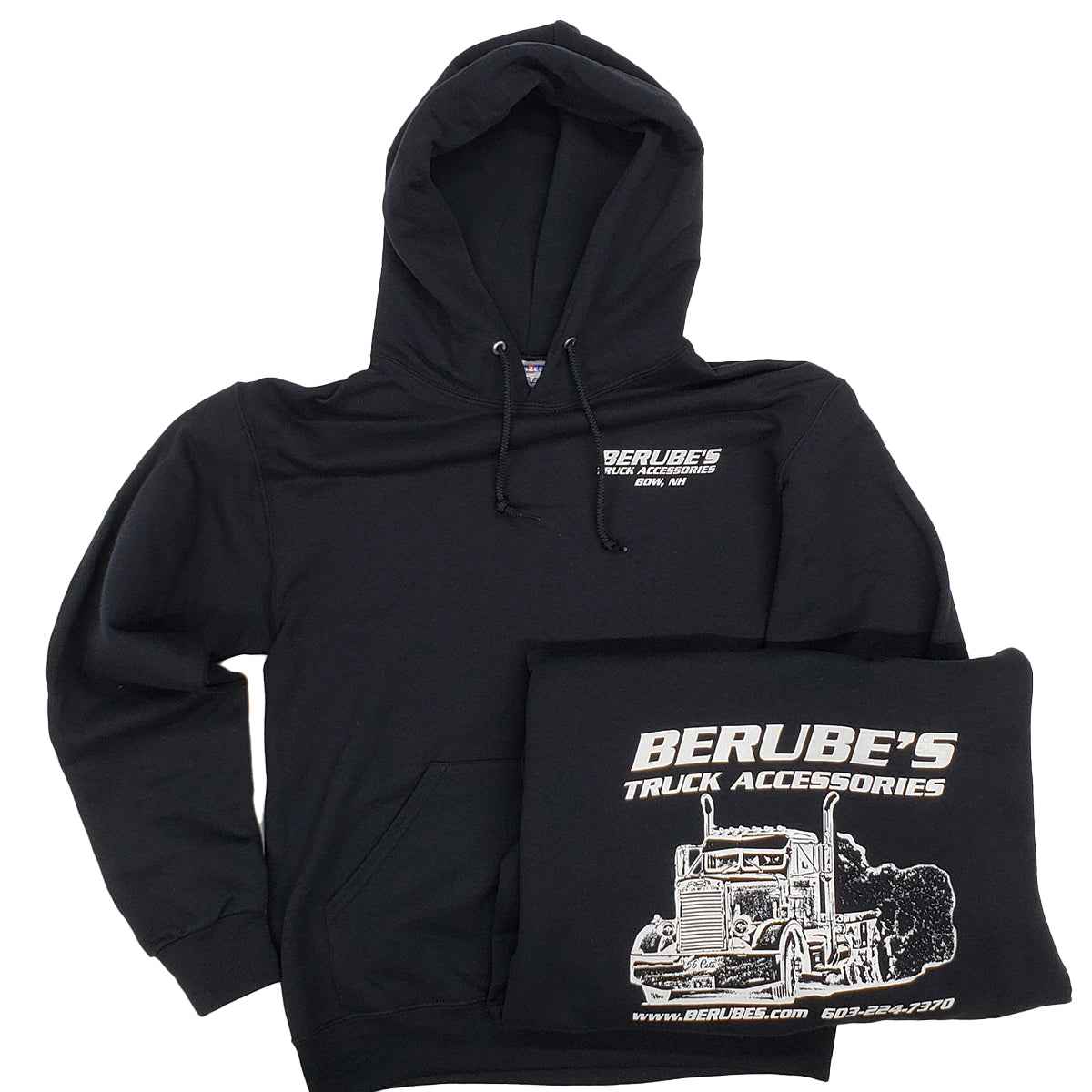 Burn Out Hooded Sweatshirt