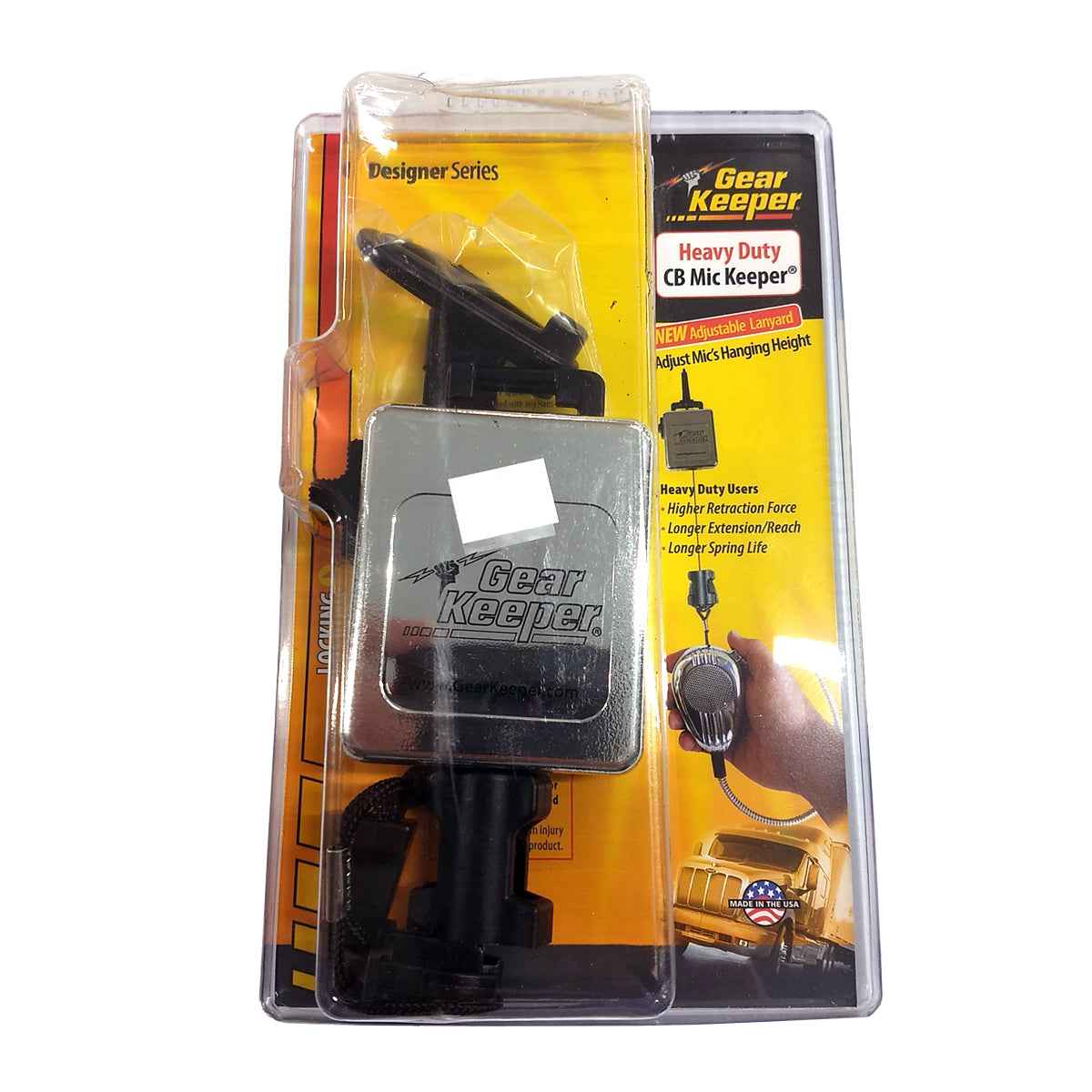 Gear Keeper CB Mic Keeper - Standard or Heavy Duty